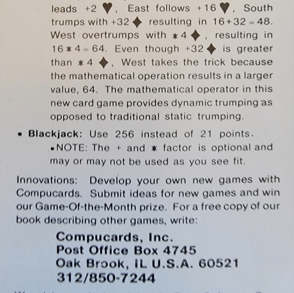 1983 Compucards - Picture 9 of 9